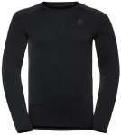 ODLO Herren Unterhemd BL TOP Crew neck l/s PERFORMAN, Größe S in Weiß