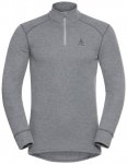 ODLO Herren Unterhemd BL TOP Turtle neck l/s half zi, Größe XXL in Grau