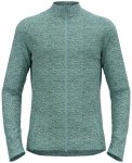 ODLO Herren Unterjacke Midlayer full zip FLI, Größe XXL in Grau