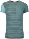 ORTOVOX Damen Unterhemd 185 ROCK'N'WOOL SHORT SLEEVE W, Größe S in Grün
