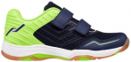 PRO TOUCH Kinder Volleyballschuhe Hallenschuhe Rebel 3 VLC, Größe 28 in Blau