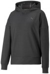 PUMA Damen Kapuzensweat Train Cloudspun PO Hoodie, Größe L in Schwarz