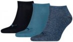 PUMA Plain Sneaker - Trainer Socken 3er-Pack, Größe 35-38 in Denim Blue