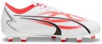PUMA Kinder Fussball-Rasenschuhe ULTRA PLAY FG/AG Jr, Größe 28 in Weiß