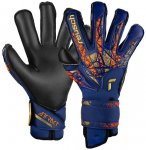 REUSCH Torwarthandschuhe Attrakt Duo Evolution, Größe 10 in premium blue / gol