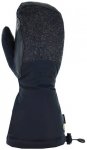 ROECKL SPORTS Damen Handschuhe Canazei Mitten, Größe 7,5 in Schwarz