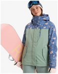 ROXY Damen Jacke JETTY BLOCK JK, Größe L in Blau