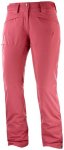 SALOMON Damen Skihose QST SNOW PANT W, Größe L in Garnet Rose
