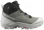 SALOMON Damen Stiefel SHOES CROSSTRAK WP W Agv Gr/Black/Canarg, Größe 40 ⅔ i