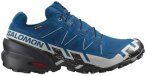 SALOMON Herren Trailrunningschuhe SHOES SPEEDCROSS 6 GTX Poseid/Black/LunR, Grö