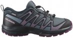 SALOMON Kinder Multifunktionsschuhe SHOES XA PRO V8 WP J Neptun/Carbon/Plumc, Gr