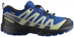 SALOMON Kinder Trekkinghalbschuhe SHOES XA PRO V8 WP J Nautbl/Black/Sh Grn, Grö