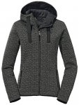 SCHÖFFEL Damen Unterjacke Fleece Hoody Aurora L, Größe 34 in Schwarz