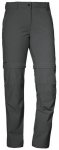 SCHÖFFEL Damen Zipp-Off-Hose "Ascona" (kurz), Größe 21 in Grau