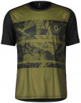 SCOTT Herren Hemd SCO Shirt M's Trail Flow SS, Größe S in Grün