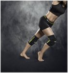 SELECT Kinder Kniebandage Handball (Paar), Größe M in schwarz