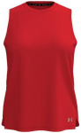 UNDER ARMOUR Damen Ärmellos Rush Tank, Größe L in Rot