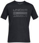 UNDER ARMOUR Herren Kurzarm TEAM ISSUE WORDMARK SS, Größe S in Schwarz