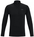 UNDER ARMOUR Herren Langarm Tech 2.0 1/2 Zip, Größe L in Schwarz