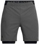 UNDER ARMOUR Herren Shorts UA VANISH WOVEN 2IN1 STS, Größe S in Grau