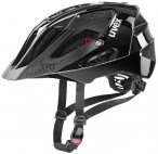 UVEX Herren Helm Fahrradhelm Quatro, Größe 52 in Schwarz
