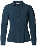 VAUDE Damen Bluse Wo Farley Stretch Shirt, Größe 40 in Blau