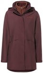 VAUDE Damen Doppeljacke Wo Idris 3in1 Parka IV, Größe 40 in Braun