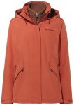 VAUDE Damen Doppeljacke Wo Rosemoor 3in1 Jacket II, Größe 42 in Braun