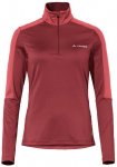 VAUDE Damen Livigno Halfzip II, Größe 44 in Rot