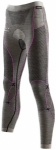 X-BIONIC Damen Tight APANI MERINO BY FASTFLOW, Größe XS in Black/Grey/Pink