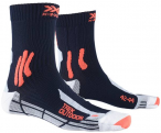X-SOCKS Herren ® TREK OUTDOOR, Größe 36-38 in MIDNIGHT BLUE/KURKUMA ORANGE