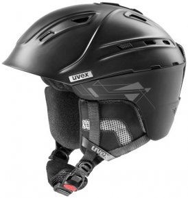 UVEX Herren Ski- und Snowboardhelm p2us, Größe S in Schwarz