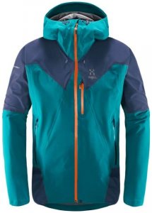 Haglöfs L.I.M. Touring Proof Jacket Men Hardshelljacke alpine green/tarn blue