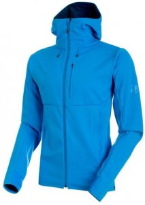 Mammut Ultimate V So Hooded Jacket Men imperial-jay melange