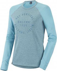 Salewa Puez Dry W L/S Tee Langarmshirt Damen hellblau
