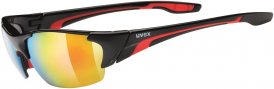 Uvex Blaze III Sportbrille schwarz