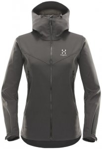Haglöfs Gecko Hood Women Softshelljacke Damen schwarz