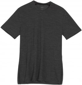 Icebreaker Anatomica SS Crewe Merino-Unterhemd Herren dunkelgrau L, Gr. L