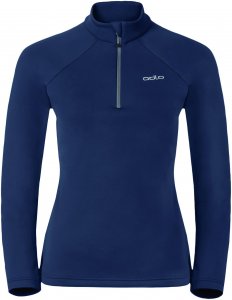 Odlo Snowbird Midlayer 1/2 Zip women Fleece-Pullover Damen dunkelblau S, Gr. S