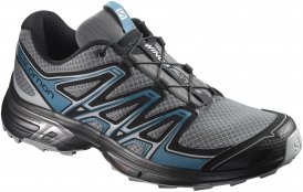 Salomon Wings Flyte 2 men Trail-Running-Schuh Herren dunkelgrau,quiet shade/black/mallard blue