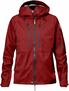 Fjällräven Keb Eco-Shell Jacket W Hardshelljacke Damen rot S, Gr. S