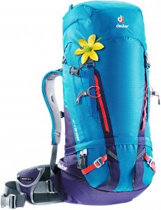 Deuter Gravity Guide 40+ SL Damen Alpinrucksack blau/lila