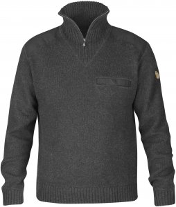 Fjällräven Koster Sweater Pullover Herren dunkelgrau XL, Gr. XL
