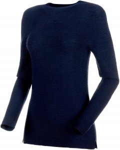 Mammut Alvra ML Pull Women Funktionsshirt Damen dunkelblau XS, Gr. XS