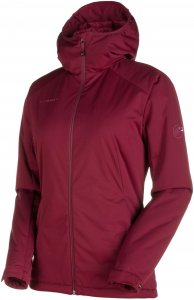 Mammut Chamuera SO Thermo Hooded Jacket Women Softshelljacke Damen bordeaux