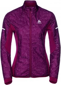 Odlo Irbis X-Warm Jacket women Windjacke Damen bordeaux M, Gr. M