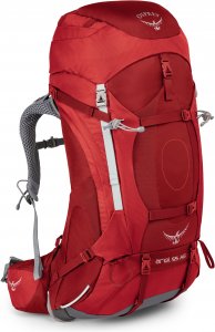 Osprey Ariel AG 55 WS Trekkingrucksack rot,picante red