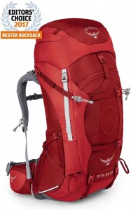 Osprey Ariel AG 65 WS Trekkingrucksack rot