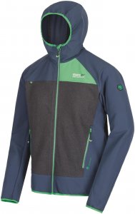 Regatta Capro Hybrid Softshelljacke Herren dunkelblau-grau S, Gr. S