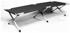 Relags Travelchair Campbed Feldbett schwarz